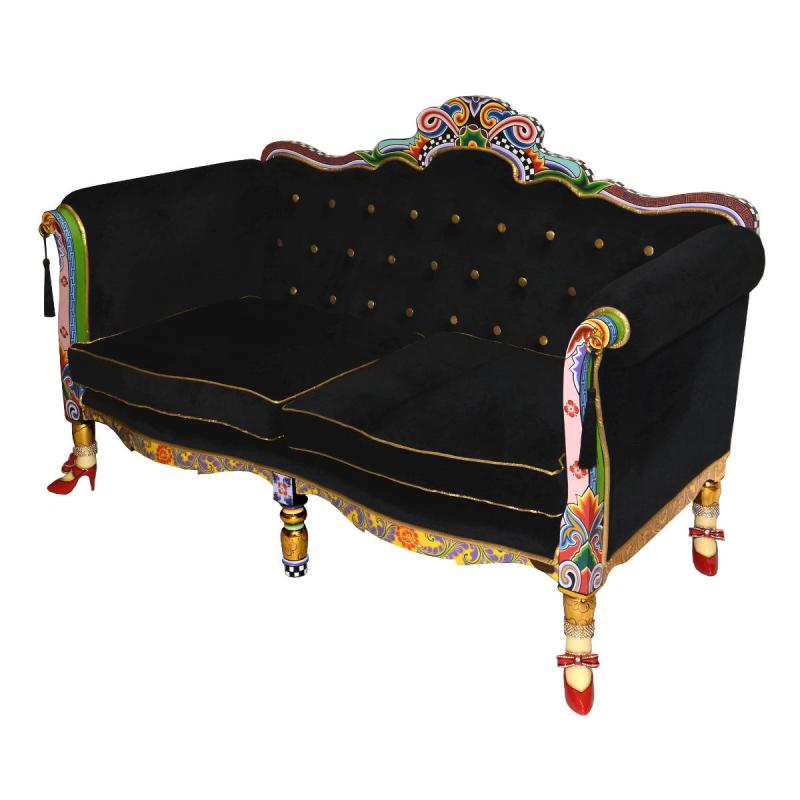 Toms Drag Sofa Versailles Black 102141 Furniture Online Shop