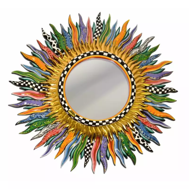 Toms Drag Mirror Flames 102126