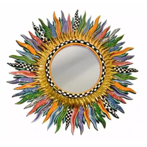 Toms Drag Mirror Flames 102126