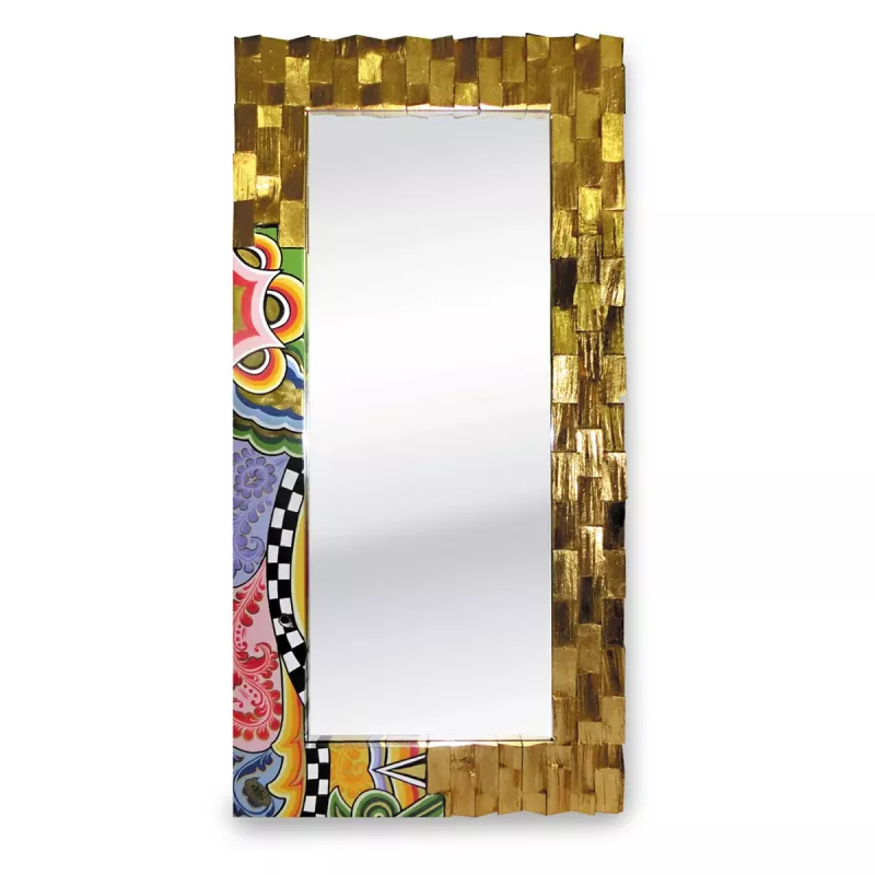 Toms Drag Mirror L Gilded 102150