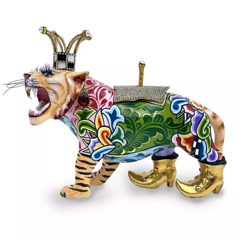 Toms Drag Tiger Shir Khan L Jewelry Box 4539