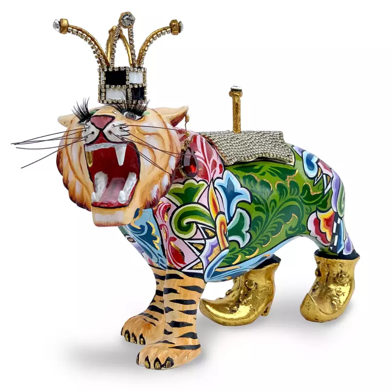 Toms Drag Tiger Shir Khan L Jewelry Box 4539