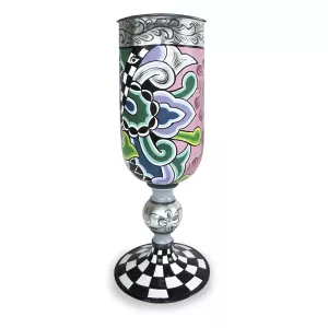 Toms Drag Vase Silver Line 4400