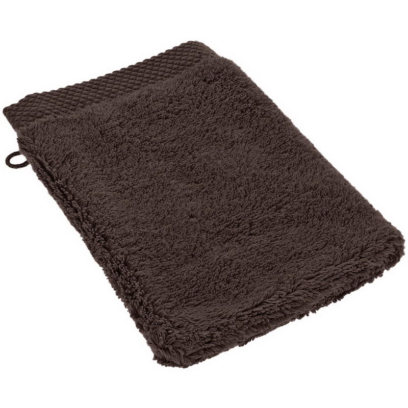 Buy Terry towel 560g/m² of 100% combed cotton 16x22 cm Dark Brown Online from Casa Zeytin