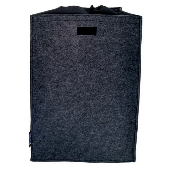 Laundry Basket VAZO 62x42x50 cm Anthracite from AKOUAREL