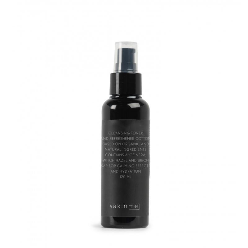 Vakinme Cleansing toner and refreshener Organic Skin care from Sweden