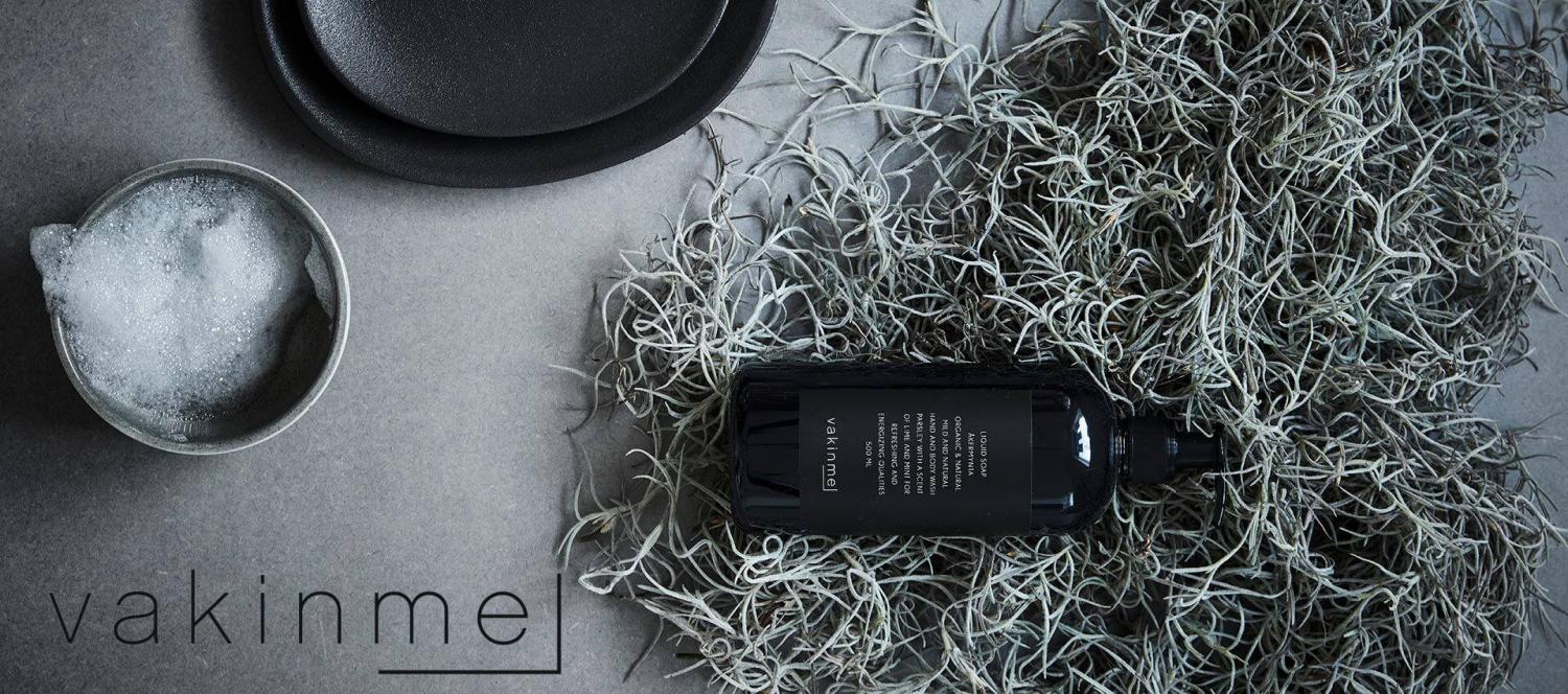 Vakinme  - Hud och kroppvårdsprodukterav certifierade organiska ingredienser från svenska västkusten.