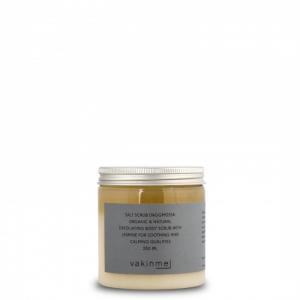 Salt Scrub Daggmossa with a fresh scent of rose and grapefruit