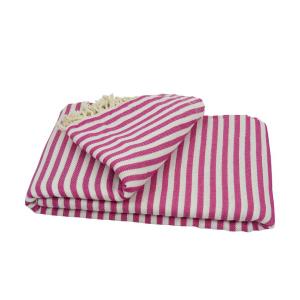 XXL beach towel blanket 220x260 cerise