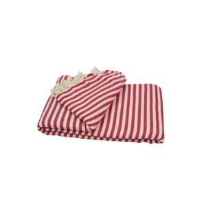 XXL beach towel blanket 220x260 red