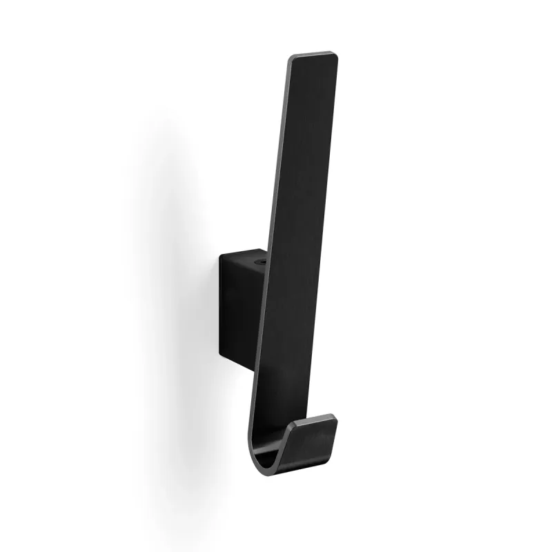 ZACK AKES coat hook in stainless steel, black