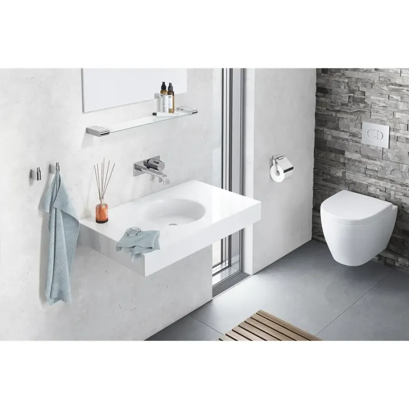 ZACK ATORE towel hook, polished stainless steel