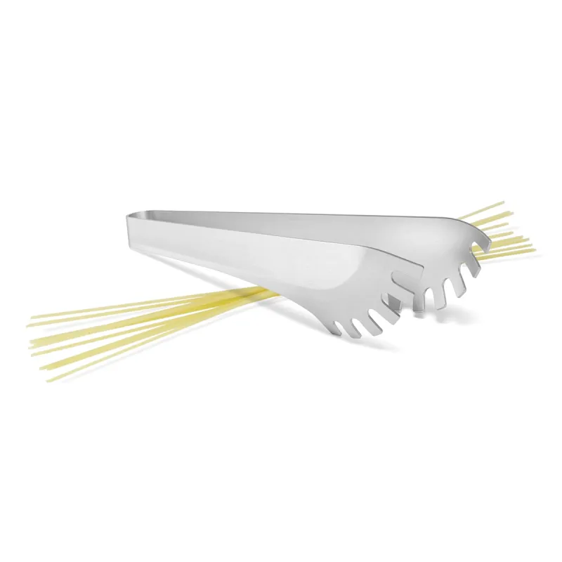 ZACK CAJON spaghetti tongs in stainless steel