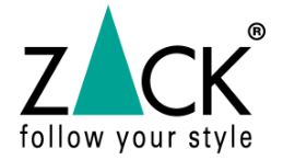 ZACK för stilsäker exklusivitet. Ett genuint formspråk där värde & tidlös design skapas genom hög kvalitet, form & funktion.