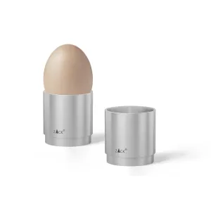 ZACK SALO äggkoppar i rostfritt stål, 2-pack