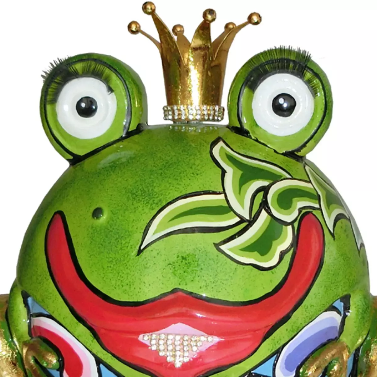 希少 TOMS Drag /トムズ　ドラッグ　亀　置物 Toms Drag Frog King Carlos XL 4462 – Regal Frog Sculpture | Casa