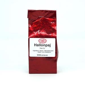 Hallonpaj Rött te: 100g