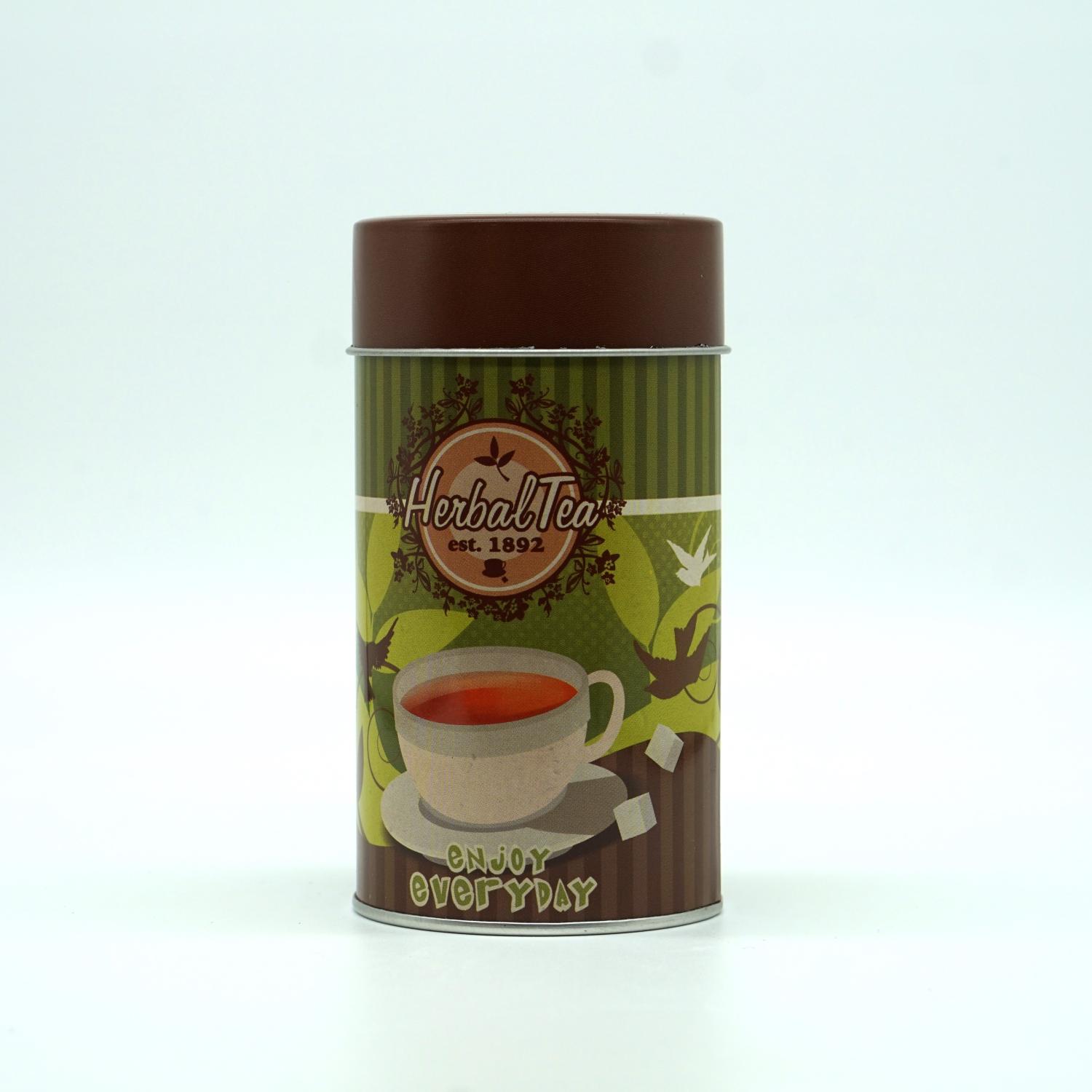 Herbal teaburk