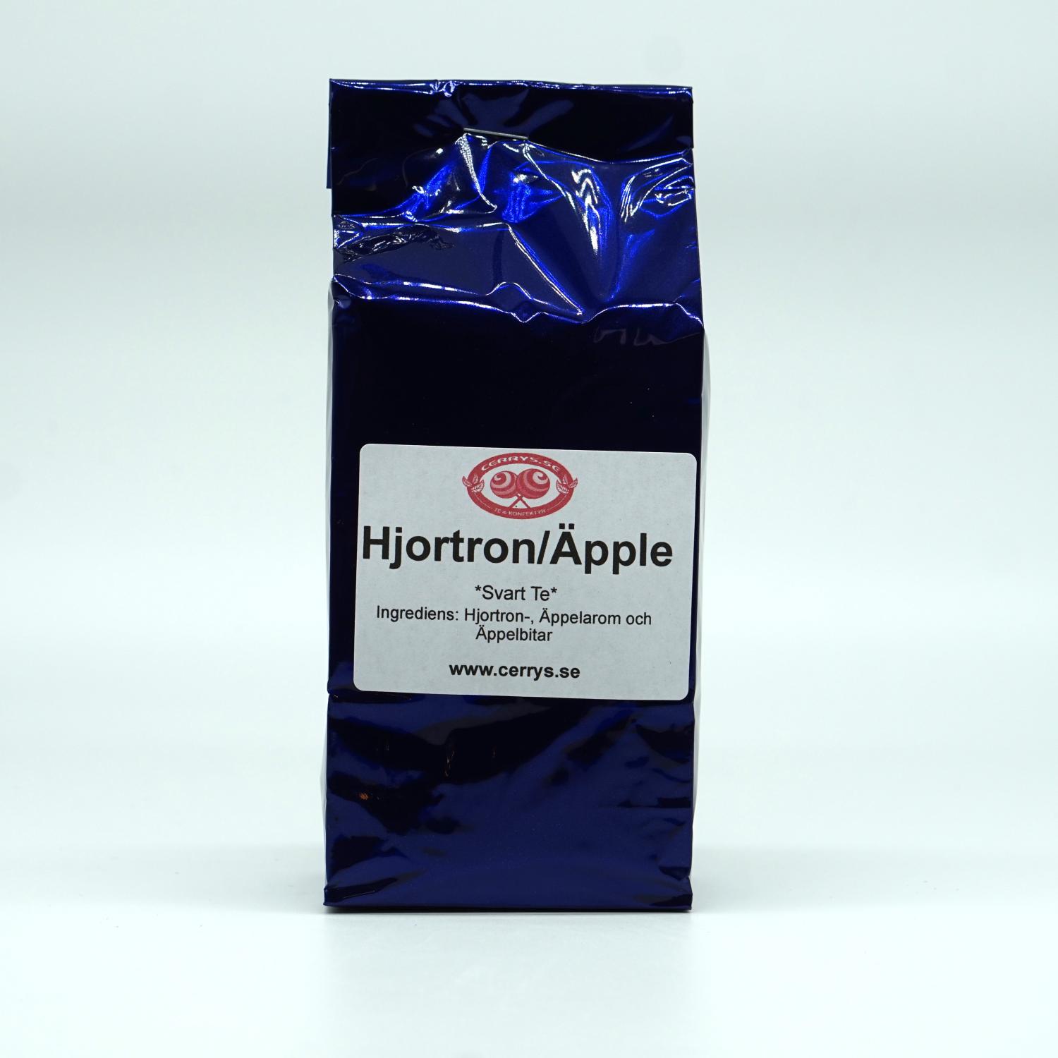 Hjortron/Äpple Svart te: 100g