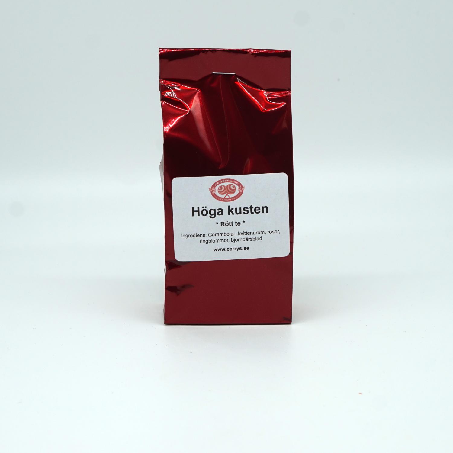 Höga kusten Rött te: 100g