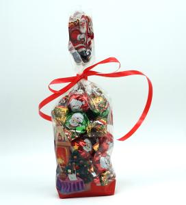 Julpåse med tomtepraliner 250g