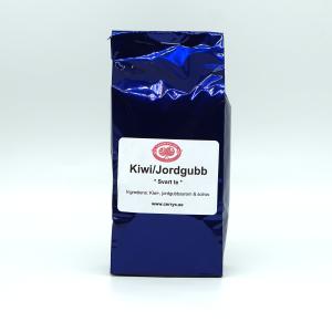 Kiwi/jordgubb Svart te: 100g