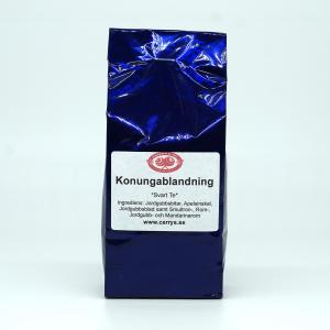 Konungablandning Svart te: 100g