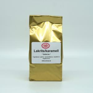 Lakrits/karamell Grönt te: 100g