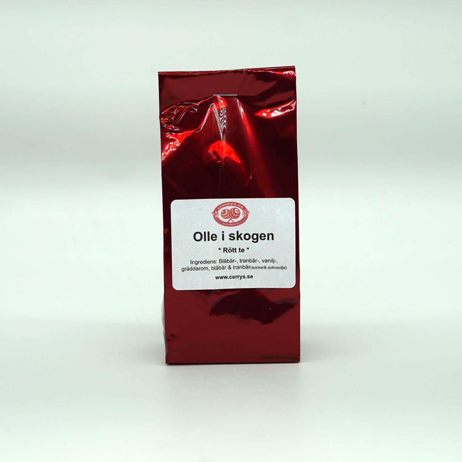Olle i skogen Rött te: 100g