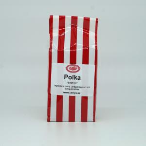 Polka Svart te: 100g