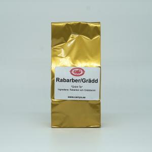 Rabarber/grädd Grönt te: 100g