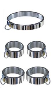 Stainless steel buoy set with necklace