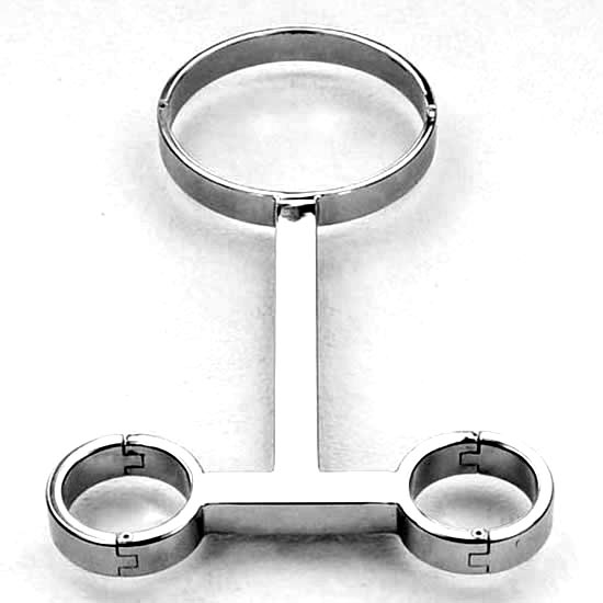 Neck and handcuff model-T