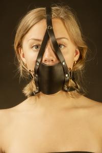 Ball gag valjailla