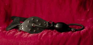 Aufblasbarer Latexball Gag