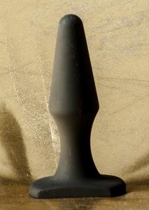 Anal Plug with Conic Shape, Black
