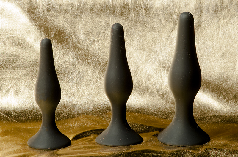 Ohut anaalitulpat pyöreä jalka S