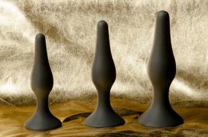 Ohut anaalitulpat pyöreä jalka S