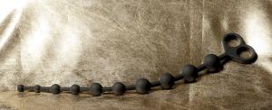 Analbeads, Silicone, Black