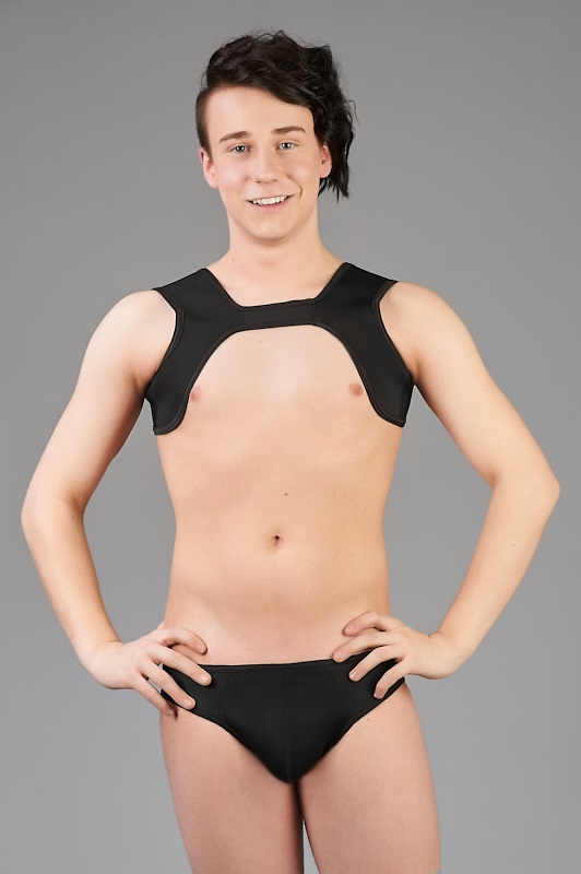 N Chest Harness 1 Alpha, Black M