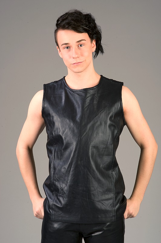 Sleeveless Leather