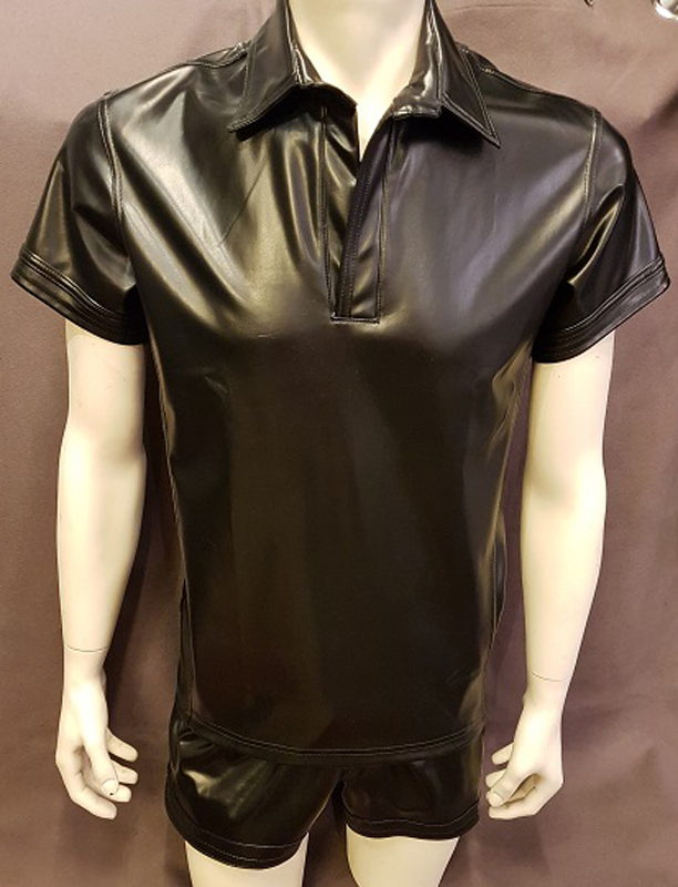 Poolopaita PU Barcode Black L