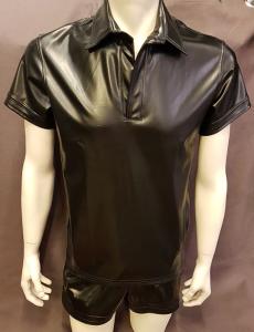 Poolopaita PU Barcode Black L