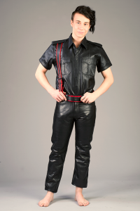 Sam Brown harness with matching belt