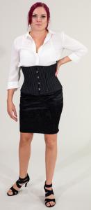 Pinstripe Black & White 30" UB