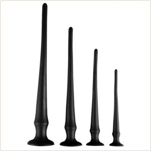 Pitkä anaalitulppa asteikolla Black L