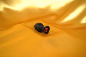 Sydämenmuotoinen Silikoni Anaalikoru