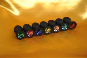 Pyöreä Silikoni Anaalikoru