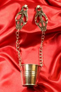 Japanische Nippelklemme mit Eimer