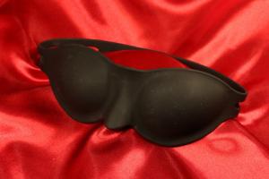 Silikon ögonbindel Svart
